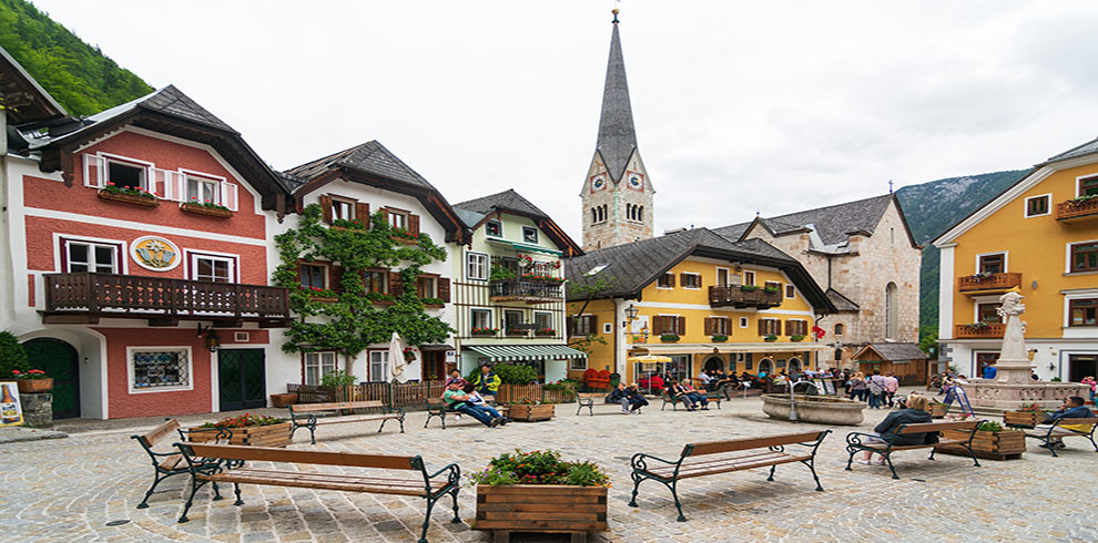 World Heritage Town Of Hallstatt By The Lake